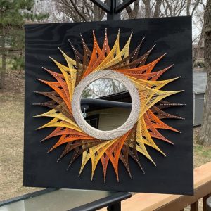 Tableau en art filaire (string Art)