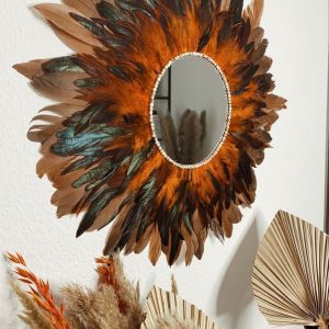 Miroir en plûmes
