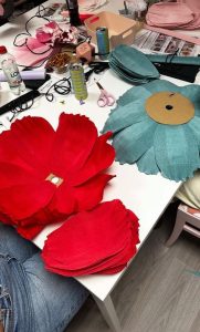 Formation en création de fleurs en papier